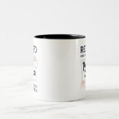 Tasse 2 Couleurs Retraite des travailleurs de la poste Mailman Funn (Centre)
