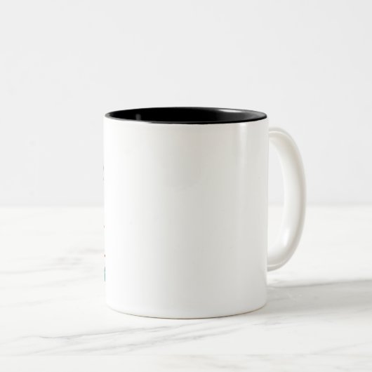 Tasse 2 Couleurs Retraité Parfait EMT Retraite Funny Happier (Devant droit)