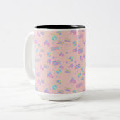 Tasse 2 Couleurs Rétro 90 (Devant gauche)