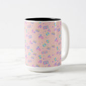 Tasse 2 Couleurs Rétro 90 (Devant droit)