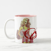 Tasse 2 Couleurs Retro Avon Représentant (Gauche)