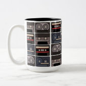 Tasse 2 Couleurs Rétro bande de cassettes (Gauche)