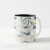 Tasse 2 Couleurs Rétro Boomerang ! (Devant droit)