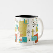 Tasse 2 Couleurs Rétro classique (Devant droit)