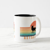 Tasse 2 Couleurs Retro Fox (Devant droit)