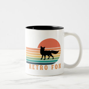 Tasse 2 Couleurs Retro Fox