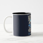 Tasse 2 Couleurs Retro Kentucky (Gauche)