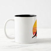 Tasse 2 Couleurs Retro Rex Roars (Gauche)