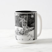 TASSE 2 COULEURS ****RÊVE DU CHAMPAGNE**** (Devant droit)