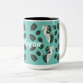 Tasse 2 Couleurs Rêve feuille (Devant droit)