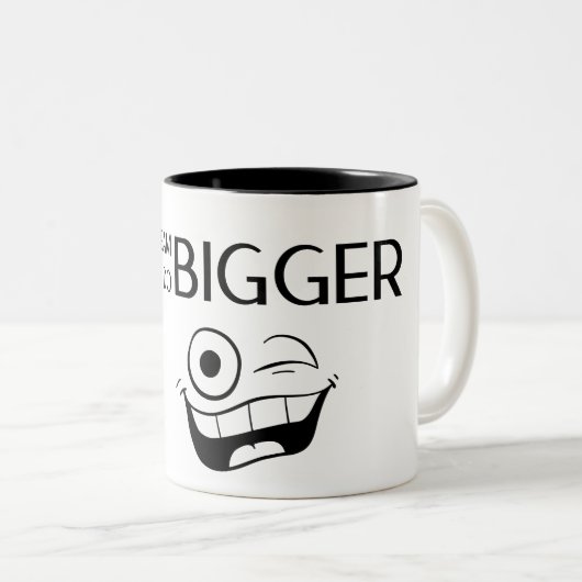 Tasse 2 Couleurs Rêve motivationnel (Devant droit)