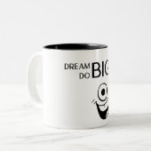 Tasse 2 Couleurs Rêve motivationnel (Devant gauche)