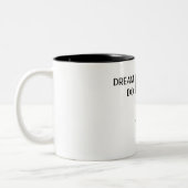 Tasse 2 Couleurs Rêve motivationnel (Gauche)