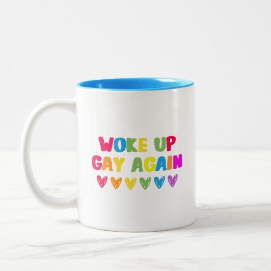 Tasse 2 Couleurs Réveillez Gay (Gauche)