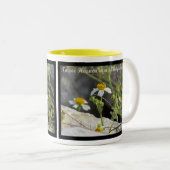 Tasse 2 Couleurs Réveillez-vous avec la boue Fleur sauvage (Devant droit)