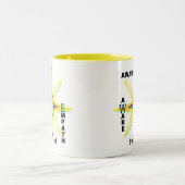 Tasse 2 Couleurs Réveillez-vous, averti, Starseed, Empath (Centre)