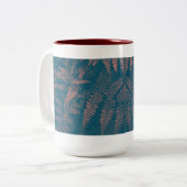 Tasse 2 Couleurs Rêver De Ferns (Devant gauche)