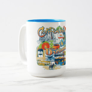 Tasse 2 Couleurs Rêverie Californienne