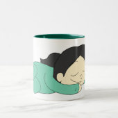 Tasse 2 Couleurs Rêves de café (Centre)