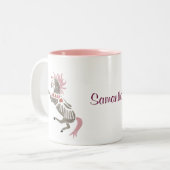 Tasse 2 Couleurs Rêves de carrousel (Devant gauche)