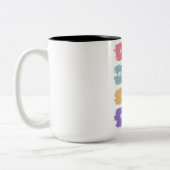 Tasse 2 Couleurs Rêves libérés, limites annulées (Gauche)
