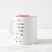Tasse 2 Couleurs Rêves nus et échos d'enfance (Devant gauche)