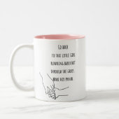 Tasse 2 Couleurs Rêves nus et échos d'enfance (Gauche)