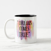 Tasse 2 Couleurs Rêves Réalisés (Gauche)