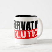 Tasse 2 Couleurs Révolution conservatrice (Devant droit)