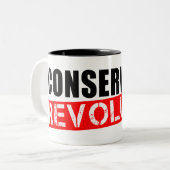 Tasse 2 Couleurs Révolution conservatrice (Devant gauche)
