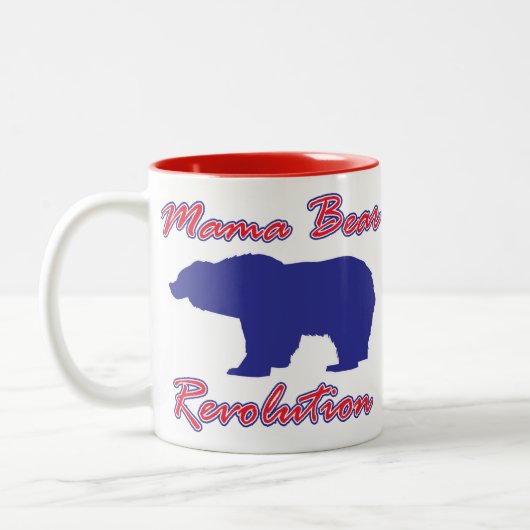 Tasse 2 Couleurs Révolution de Mama Bear (Gauche)