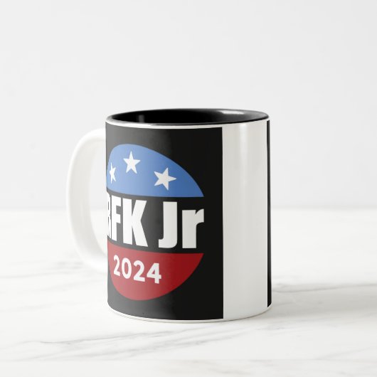 Tasse 2 Couleurs RFK Jr 2024 (Devant gauche)