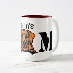 Tasse 2 Couleurs Rhodesian Ridgeback Pékin Personnalisé Maman