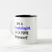 Tasse 2 Couleurs rhumatologue (Devant gauche)