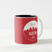 Tasse 2 Couleurs Ride Austin (Devant droit)