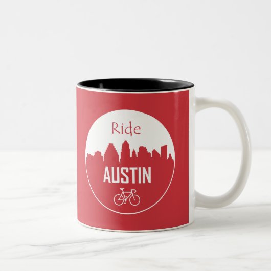 Tasse 2 Couleurs Ride Austin (Droit)