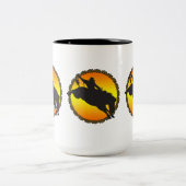 Tasse 2 Couleurs Ride Bronc (Centre)
