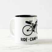 Tasse 2 Couleurs Ride Camp Chill Bikepacking (Devant gauche)
