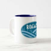 Tasse 2 Couleurs Ridgway Colorado Extérieur (Devant gauche)