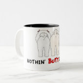 Tasse 2 Couleurs Rien n'aboutent Bichons (Devant gauche)