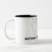 Tasse 2 Couleurs Rien n'aboutent Bichons (Gauche)