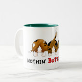 Tasse 2 Couleurs Rien n'aboutent des bassets (Devant gauche)