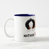 Tasse 2 Couleurs Rien n'aboutent des Corgis (Gauche)