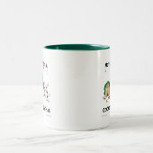 Tasse 2 Couleurs Rien n'aboutent Noël de cocker (Centre)