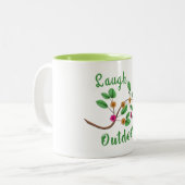 Tasse 2 Couleurs Rire à l'extérieur (Devant gauche)