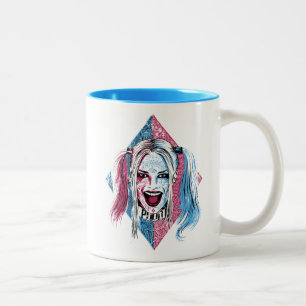 Tasse 2 Couleurs Rire du peloton   Harley de suicide
