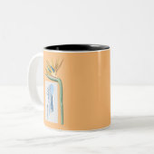 Tasse 2 Couleurs Risographe vintage (Devant gauche)