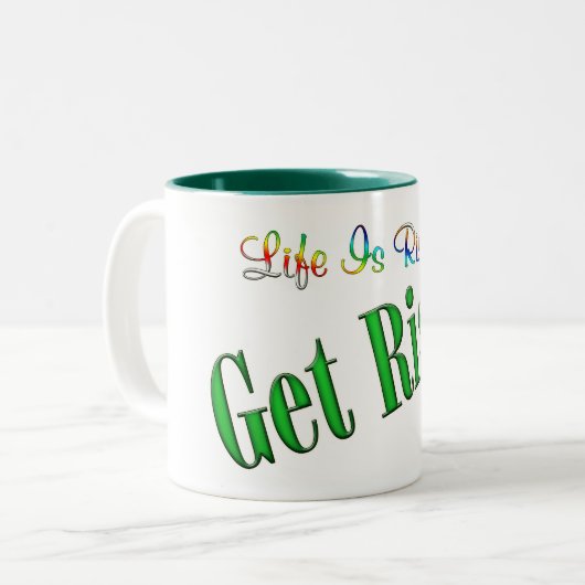 Tasse 2 Couleurs Risque (Devant gauche)