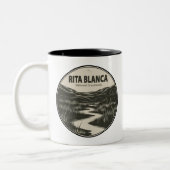 Tasse 2 Couleurs Rita Blanca National Grasslands Stream (Gauche)
