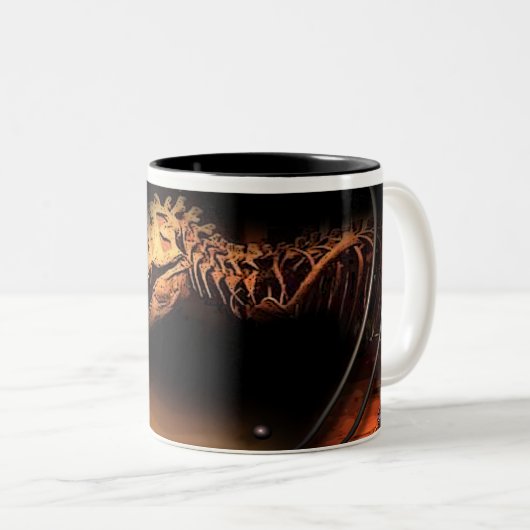 TASSE 2 COULEURS RIVAGES D'AMBRE (Devant droit)